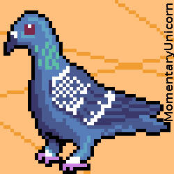 Low Res Rock Pigeon