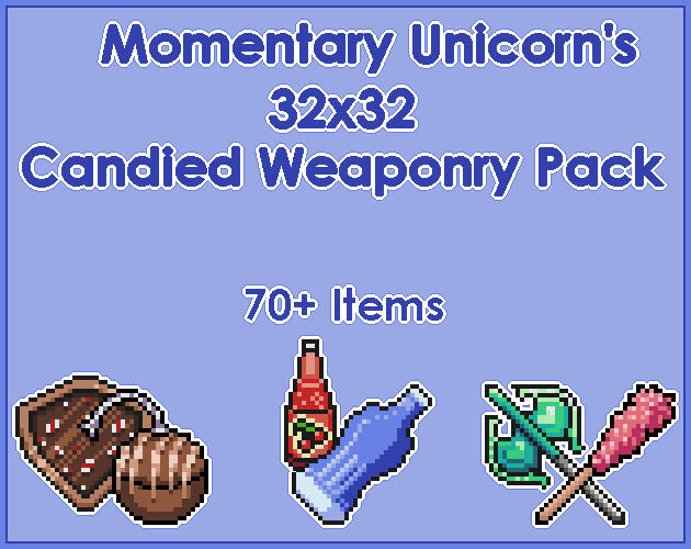 Candied Weaponry Pack